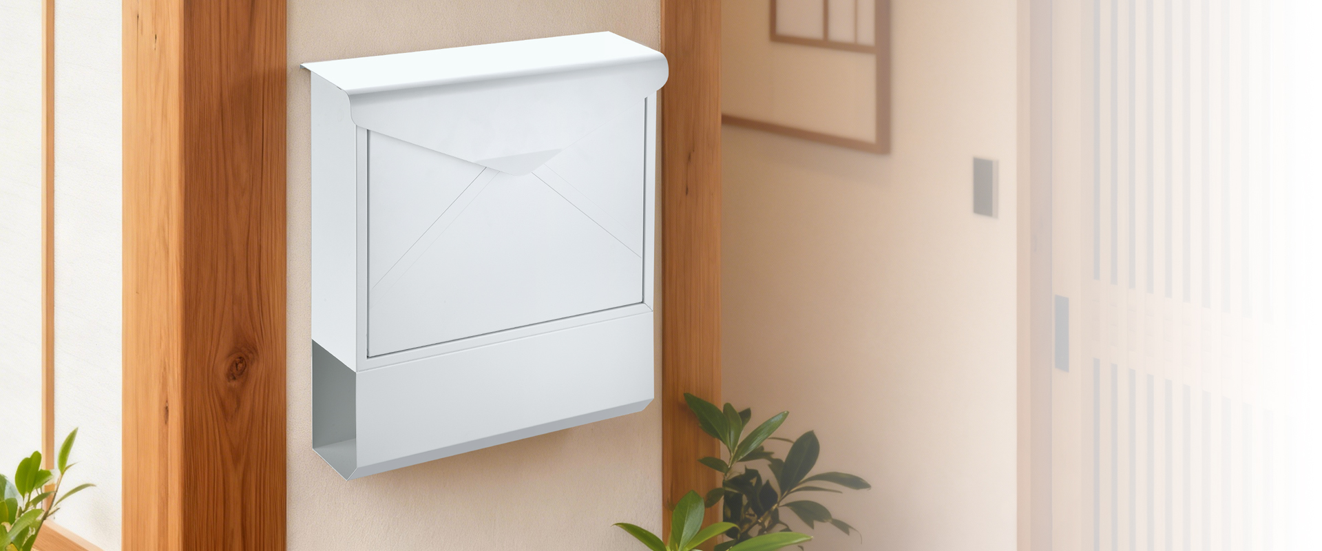 bo&icirc;te aux lettres en acier sur mesure